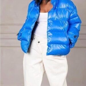 Future Collective x Kahlana Barfield Brown Puffer Coat